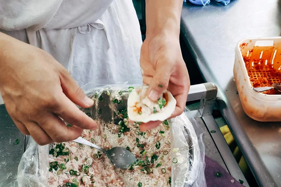 包餡